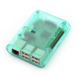 Obudowa Raspberry Pi Model 3B+/3B/2B Simple Plus - zielona