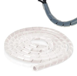 Spirala do kabli Wąż Spiralny Oplot Osłona 16-35mm SPI20N 10m Naturalna