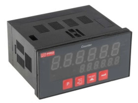 Licznik impulsów LED 6-cyfrowy 24 V RS PRO