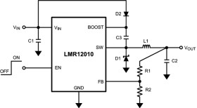 3V to 20V, 1A Step-Down DC/DC Switching Regulator in SOT-23