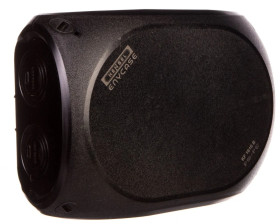 Puszka n/t 210x155x92mm 5P 16mm2 IP66/67 czarna KF 1616 B 62000068
