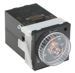 Timer Relay Wciskane 12 → 240 V dc, 24 → 240V ac DPDT 2-stykowy Crouzet DPDT 0.02 → 300 h, 0.02