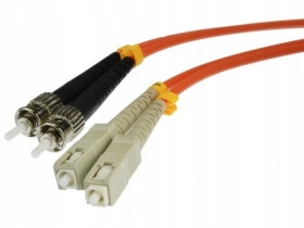 Patchcord światłowodowy FO MM SC-ST duplex 50/125 OM2 3m