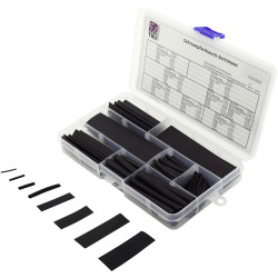 TruComponents 30509 Heatshrink set Blk Shrinkage:3:1 100 pc(s)