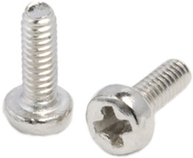 Śruby maszynowe M2 łeb z łbem walcowym soczewkowym Mosiądz długość 6.0mm skok 0.40mm