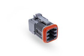 Złącze samochodowe 6-pinowe ITT Cannon 3-rzędowe Męski 13A Wtyk