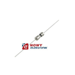 Bezpiecznik 3x10 2A do PCB lutow.do płytki szklany (z drutami) WTA