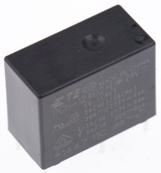 Przekaźnik mocy 24V dc SPDT TE Connectivity, montaż PCB 1440Ω Otwór przezierny