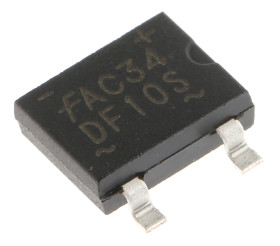 Mostek prostowniczy Jednofazowy 1.5A 200V Połączenie silikonowe SDIP