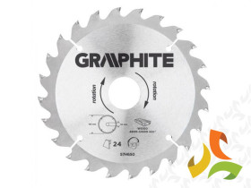 Tarcza do pilarki widiowa 165x30mm 24 zęby 57H650 GRAPHITE