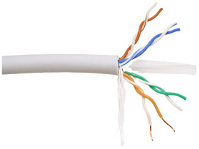 Roline 21.15.1687 Przewód sieciowy CAT 6a U/UTP szary 300 m