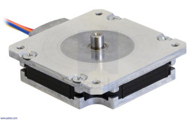 Pololu Sanyo Pancake Stepper Motor: Bipolar, 200 Steps/Rev, 50×11mm, 4.5V, 1 A/Phase