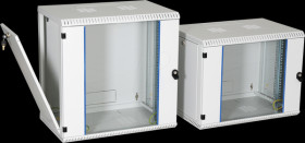 691704VGR.40 19" wall-mounted housing, 4U, depth 400 mm