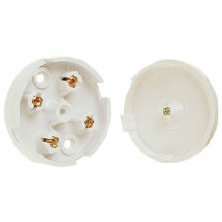 Dencon 4045WNB 4 Terminal Junction Box 5A White