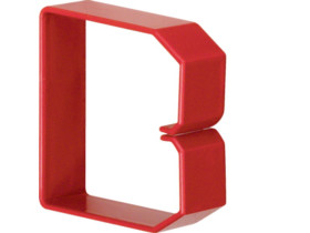 tehalit.HNG Klamra do przewodów 75x75mm czerwony HN750753 HAGER