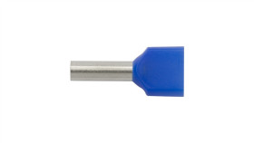 Końcówka Tulejkowa Izolowana Hi 2X2,5/10 Niebieska E08kh-02020105521 /100Szt./