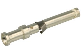 Terminal żeński; Han D; 09150006205; 1 tor; metal; proste; na przewód; zaciskany; 10A; srebrny; srebrzone; 0,75mm2; IP65; Hartin