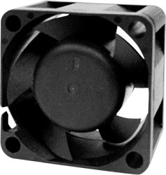 DC axial fan, 12 V, 40 x 40 x 20 mm, 10.7 m³/h, 16.2 dB, ball bearing, SUNON EF40201B3-1000U-A99