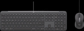 920-013343 Keyboard/mouse combination, USB, black
