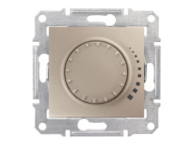 SEDNA Ściemniacz obrotowy z funkcją wyłącznika schodowy RL 60-500VA satyna SDN2200568 SCHNEIDER ELECTRIC