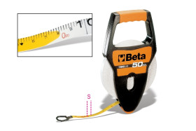 Miara taśmowa dł. 50m BETA szer. 13 mm Jednostki metryczne