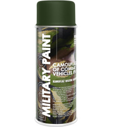 Farba do kamuflażu w sprayu RAL6014 olive drap