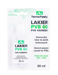 PVB 60 Varnish PCB Paint 50ml Bottle with Brush