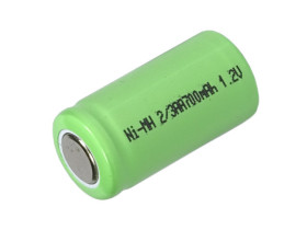 Akumulator 2/3AA Ni-MH 1.2V 750mAh 14x28mm
