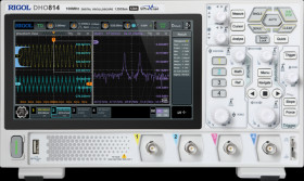 DHO814 Digital storage oscilloscope, 100 MHz, 4 channels