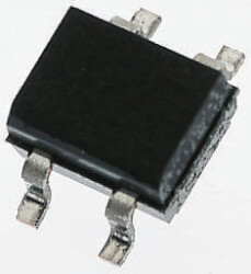 DiodesZetex Prostownik mostkowy 200 V 30 A Pojedyncza Mini-DIP 4-pinowy