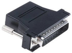 Adapter do złączy RJ, Bez ekranowania, 25-stykowe D-sub męskie, RJ45