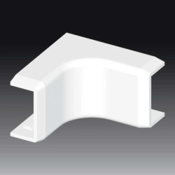 Pokrywa narożna wewnętrzna bezhalogenowa dla kanałów LHD 20X10HF biała 8925HF_HB