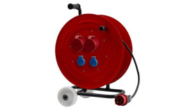 Przedłużacz Siłowy Na Bębnie Metalowym Makara-460 Nk Ow 5X2,5 2X16a 5P,...