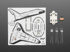 Adafruit Space Shuttle Discovery Solder Kit by Phyx