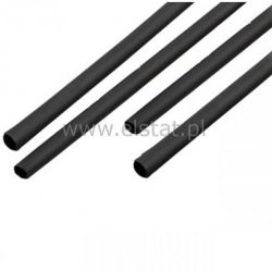 Koszulka termokurczliwa 5 / 2,5 czarna