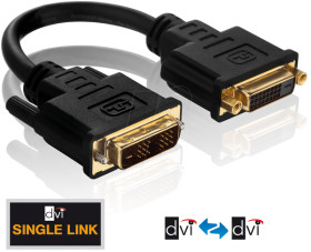PI070 DVI/DVI adapter cable - PureInstall series