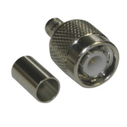 Złącze koncentryczne Montaż na kablu Męski 50Ω typ złącza Złącze TNC 11GHz Połączenie zagniatane