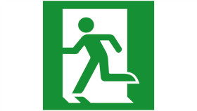 Piktogram Vella 123X123 Ludzik Lewo 93334