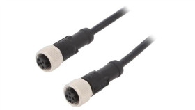 M12d04fl12dflsd001 Kabel Do Czujników/Automatyki 4Pin M12-M12 Kod D-Ethernet