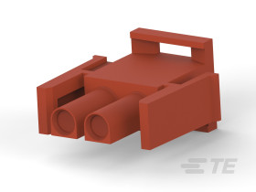 Listwa stykowa PCB 2-pinowe MATE-N-LOK raster: 6.35 mm 1-rzędowe TE Connectivity Kabel60 V W osłonie