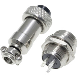 Pollin 453542 DIN Connector Socket Built-in 3 Pins 1 Set