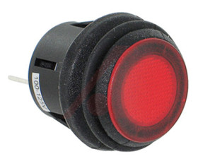 Nasadka przełącznika Wł.-brak-wył. SPST średnica wycięcia 20.2mm, montaż panelowy ZF