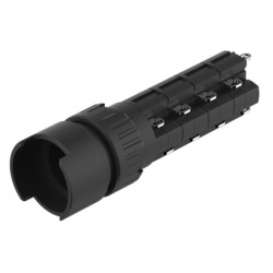 Element wykonawczy przycisku, Siłownik, do uzytku z: Urządzenia przełączające, Czarny, 18, Utrzymane