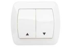 Simon Akord Łącznik żaluzjowy dwbiegunowy biały AZ1/11