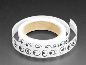 Adafruit Black and White Eye Stickers