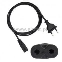 Kabel sieciowy SN 134 dwustronny 3m ósemka