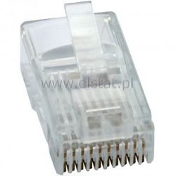 Wtyk telef. 10P 10C ( na linkę )