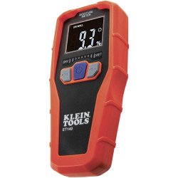 Klein Tools ET140 Moisture Meter 0-100% Building 0-55% Wood Non-damaging