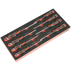 Sealey TBT55 Premier TRX-Star* Screwdriver Set with Tool Tray 8pc