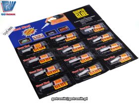 POWER Glue klej uniwersalny 3g - 12 sztuk